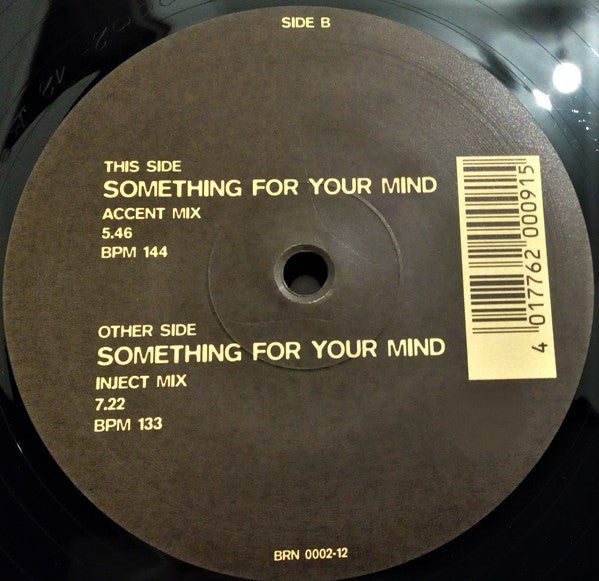 Brain 2* : Something For Your Mind (12")