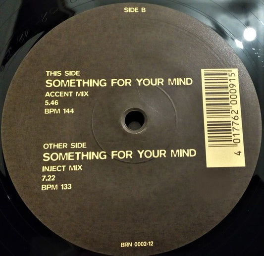 Brain 2* : Something For Your Mind (12")