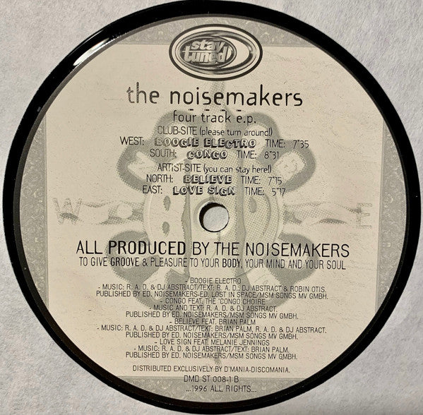 The Noisemakers* : Four Style E.P. (12", EP)