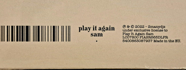 2manydjs* : As Heard On Radio Soulwax Pt.2 (2xLP, Mixed, RE, RP, Gat)