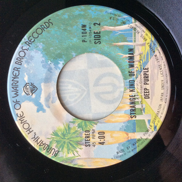 Deep Purple : Highway Star / Strange Kind Of Woman (7", Single)