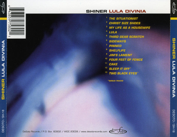 Shiner (5) : Lula Divinia (CD, Album, RE)