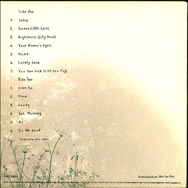 Dag : Righteous (LP, Album, Promo)