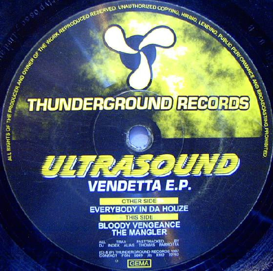 Ultrasound (4) : Vendetta E.P. (12")