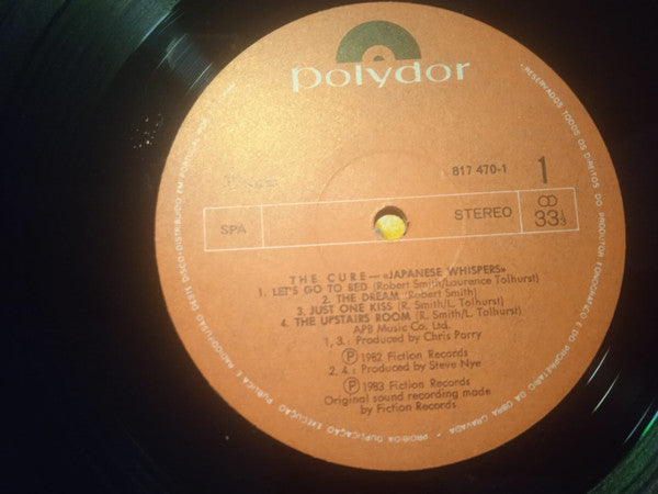 The Cure : Japanese Whispers (LP, Comp)