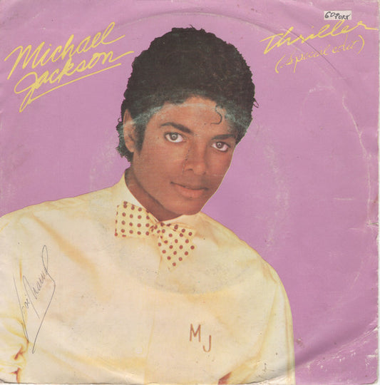 Michael Jackson : Thriller (Special Edit) (7", Single)