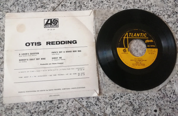Otis Redding : A Lover's Question / Nobody's Fault But Mine / Papa's Got A Brand New Bag / Direct Me (7", EP)