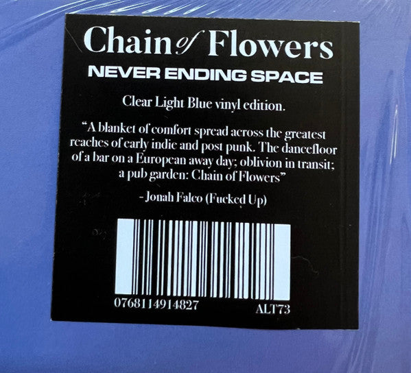 Chain Of Flowers : Never Ending Space (LP, Ltd, Tra)