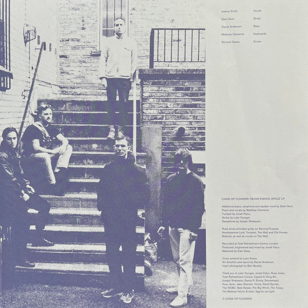 Chain Of Flowers : Never Ending Space (LP, Ltd, Tra)