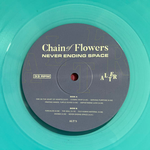 Chain Of Flowers : Never Ending Space (LP, Ltd, Tra)