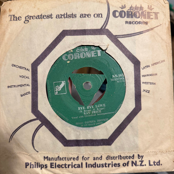 Ray Price : Gone (7", Single)