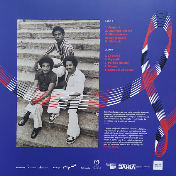 Os Tincoãs : Canto Coral Afrobrasileiro (LP, Album, Club, Ltd, RE, RM, Red)