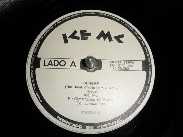 ICE MC : Scream (The U.S. Remix) (12")