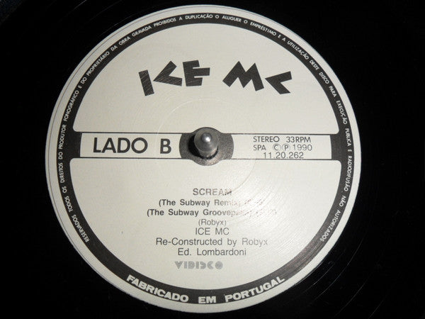 ICE MC : Scream (The U.S. Remix) (12")
