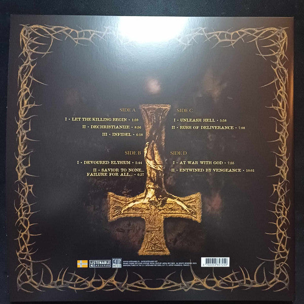 Vital Remains : Dechristianize (2xLP, Album, Ltd, RE, Blu)