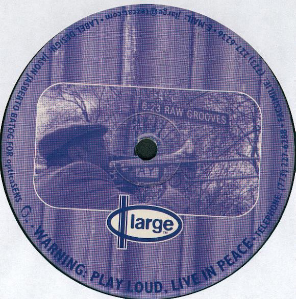 Kerri Chandler : Raw Grooves 3 (12")