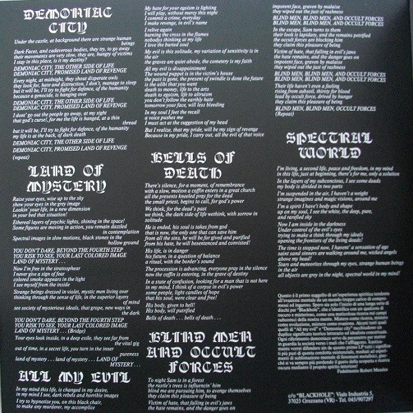 Black Hole (10) : Land Of Mystery (2xLP, Album, RE, Gat)