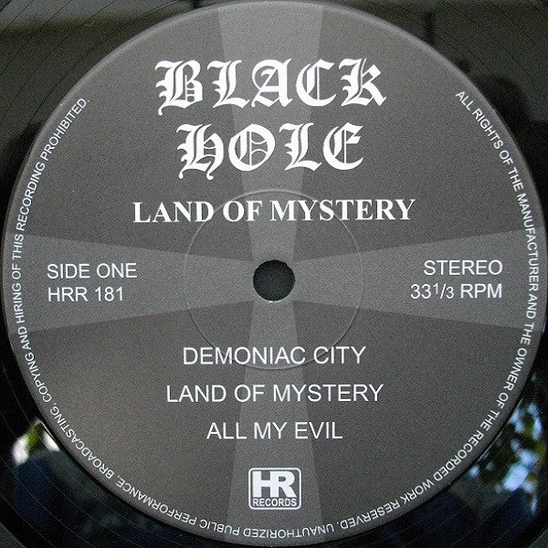 Black Hole (10) : Land Of Mystery (2xLP, Album, RE, Gat)