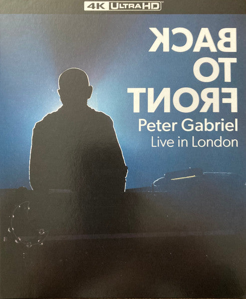 Peter Gabriel : Back To Front (Live in London) (Ultra HD Blu-ray, 4K, Multichannel, RE, DTS)