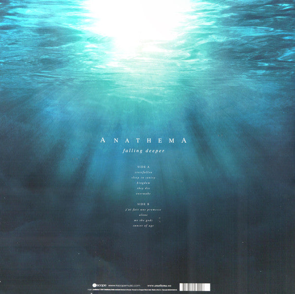 Anathema : Falling Deeper (LP, Album, Ltd)