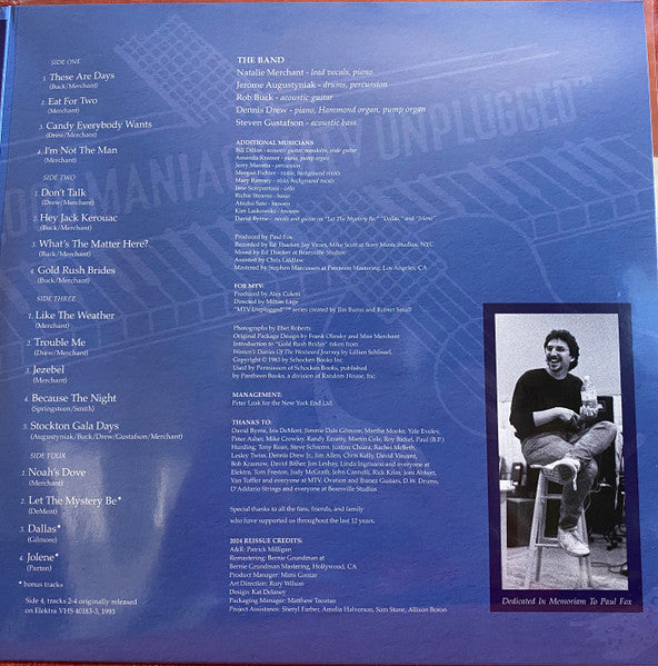 10,000 Maniacs : MTV Unplugged (2xLP, Album)