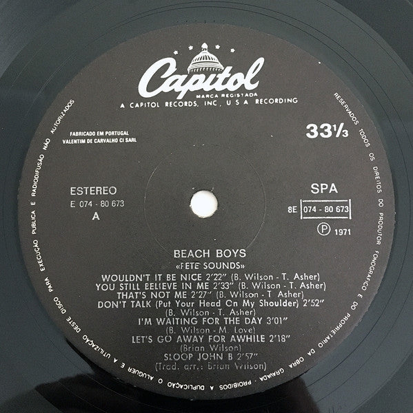 Beach Boys, The : Pet Sounds (LP,Album,Reissue,Stereo)