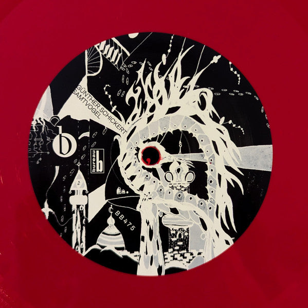Günter Schickert : Samtvogel (LP, Album, Ltd, Num, RE, RM, Red)