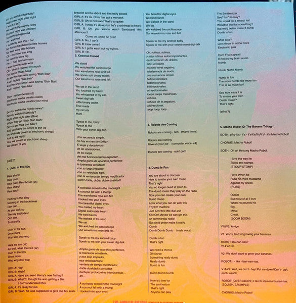 The Android Sisters : Songs Of Electronic Despair (LP, Album, RE)