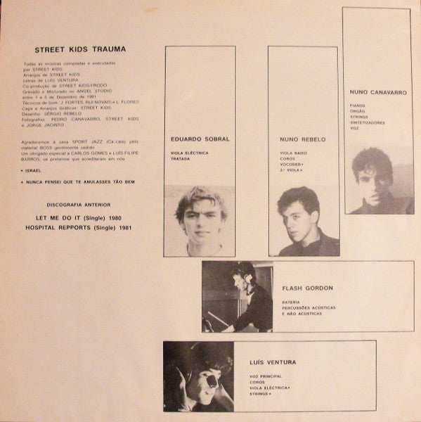 Street Kids : Trauma (LP, Album)