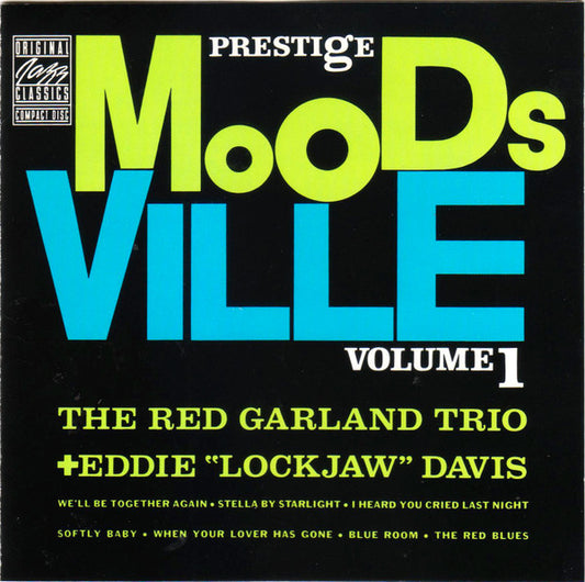 The Red Garland Trio + Eddie "Lockjaw" Davis : Moodsville Volume 1 (CD, Album, RE)
