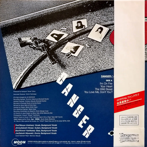 44 Magnum* : Danger (LP, Album)