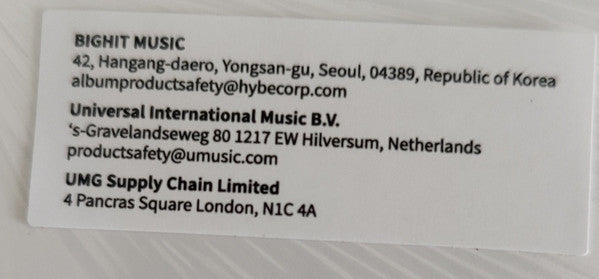 BTS (4) : Arirang (LP, Dlx, Ltd, Cle)