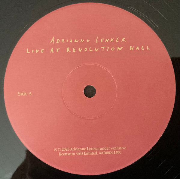 Adrianne Lenker : Live At Revolution Hall (3xLP, Album, RSD, RE)