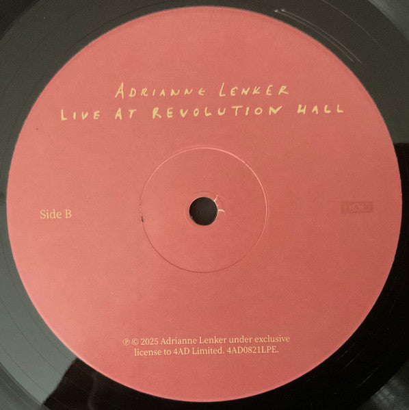 Adrianne Lenker : Live At Revolution Hall (3xLP, Album, RSD, RE)