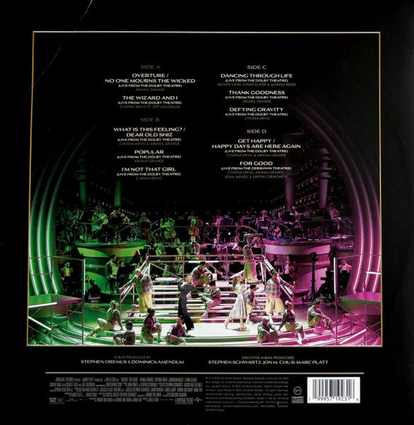 Stephen Schwartz : Wicked: One Wonderful Night (Live) - The Soundtrack (LP, Gre + LP, Pin + Album, RSD)