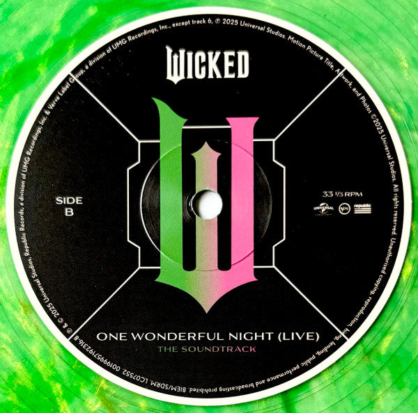 Stephen Schwartz : Wicked: One Wonderful Night (Live) - The Soundtrack (LP, Gre + LP, Pin + Album, RSD)