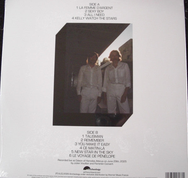 AIR : Moon Safari (The Athens Concert) (LP, Album, RSD, Ltd)