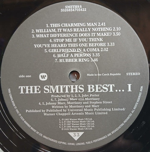 The Smiths : Best... I (LP, Comp, RE)