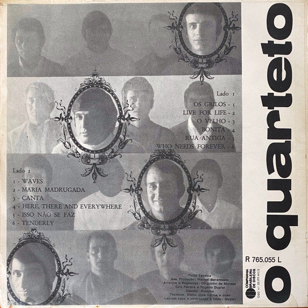 O Quarteto : O Quarteto (LP, Album)