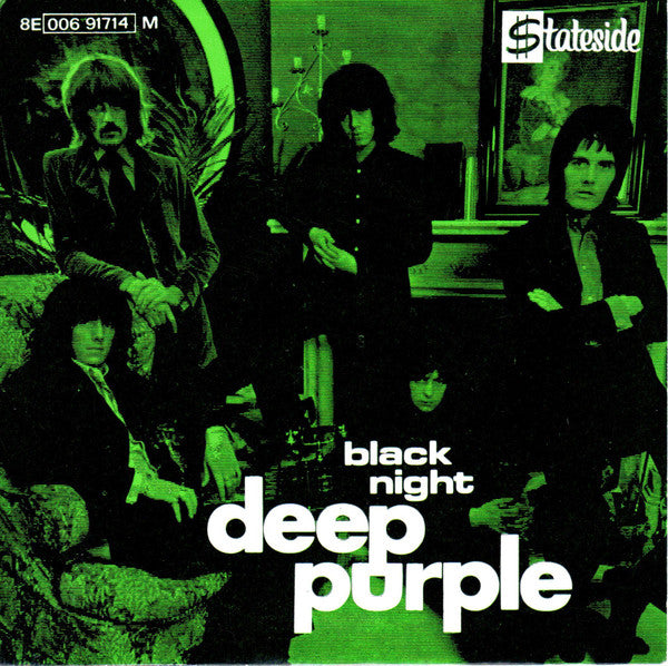 Deep Purple : Black Night  (7", Single)