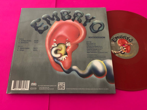 Embryo (3) : Rocksession (LP, Album, Ltd, RE, RM, Sol)