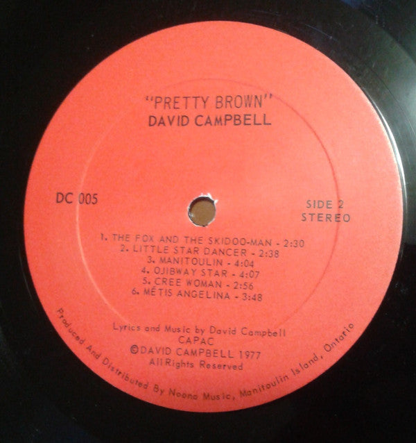 David Campbell (11) : Pretty Brown (LP, Album)