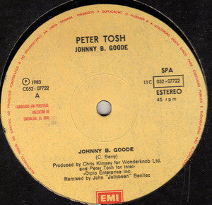 Peter Tosh : Johnny B. Goode / Peace Treaty (12", Maxi)