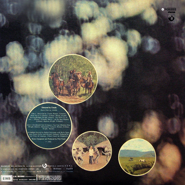 Pink Floyd : Obscured By Clouds (LP,Album,Reissue)