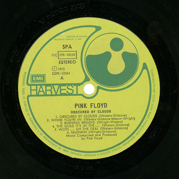 Pink Floyd : Obscured By Clouds (LP,Album,Reissue)
