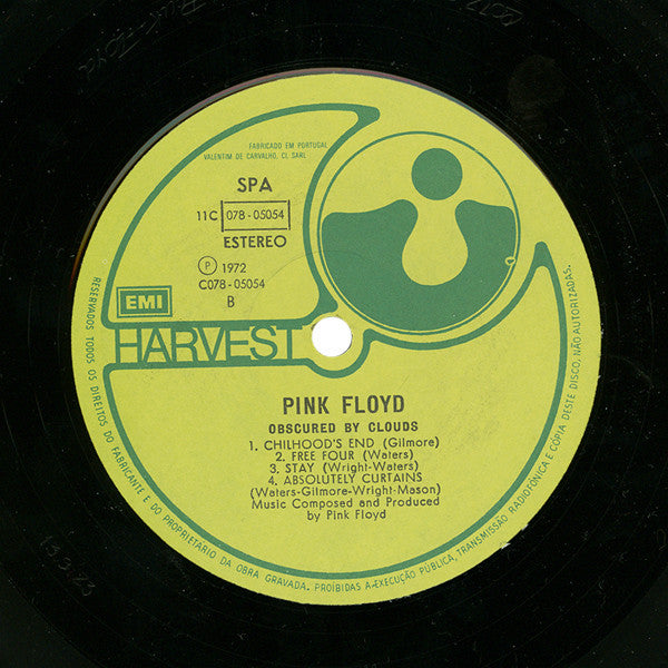 Pink Floyd : Obscured By Clouds (LP,Album,Reissue)