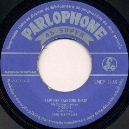 The Beatles : I Want To Hold Your Hand (7", EP)