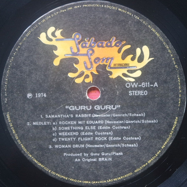 Guru Guru : Guru Guru (LP, Album)