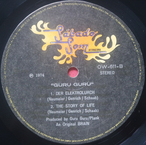 Guru Guru : Guru Guru (LP, Album)
