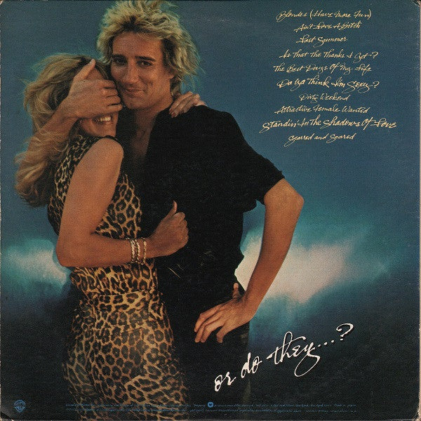 Rod Stewart : Blondes Have More Fun (LP, Album, Gat)